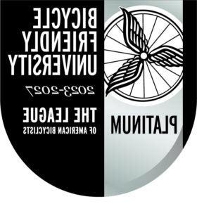 Bicycle friendly university Platinum seal 